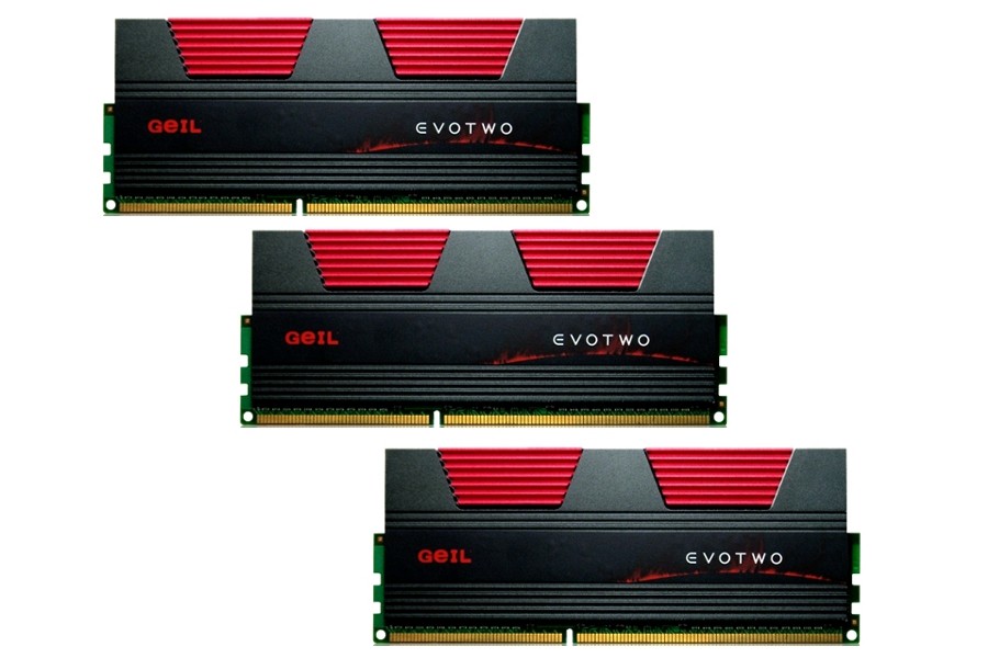 DDR3 6 GB 2000MHZ TRIPLE 3x2GB GEIL EVO TWO 9-9-9