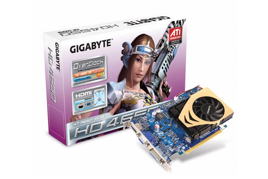 KARTA GRAFICZNA PCIE GIGABYTE RADEON HD 4650 1GB GDDR2 OC HD